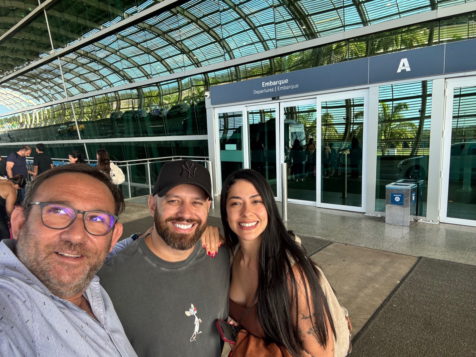 Clientes da Pipa Trip Transfer no aeroporto
